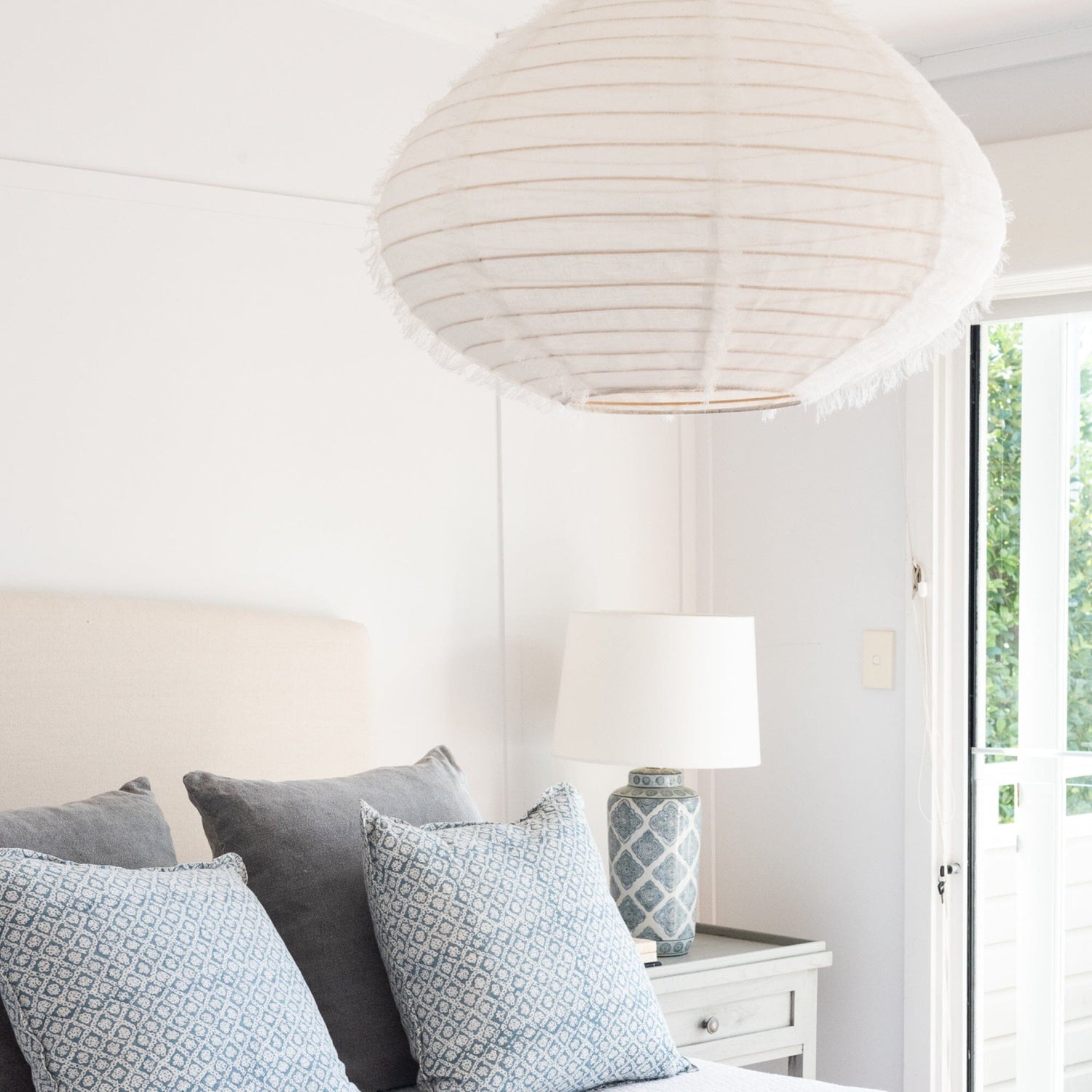 Linen Lanterns - Medium Homewares Beachwood Designs 