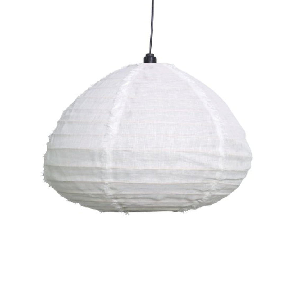 Linen Lanterns - Medium Homewares Beachwood Designs White 