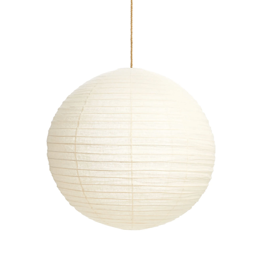 Linen Round Pendant - Ivory Homewares Beachwood Designs 
