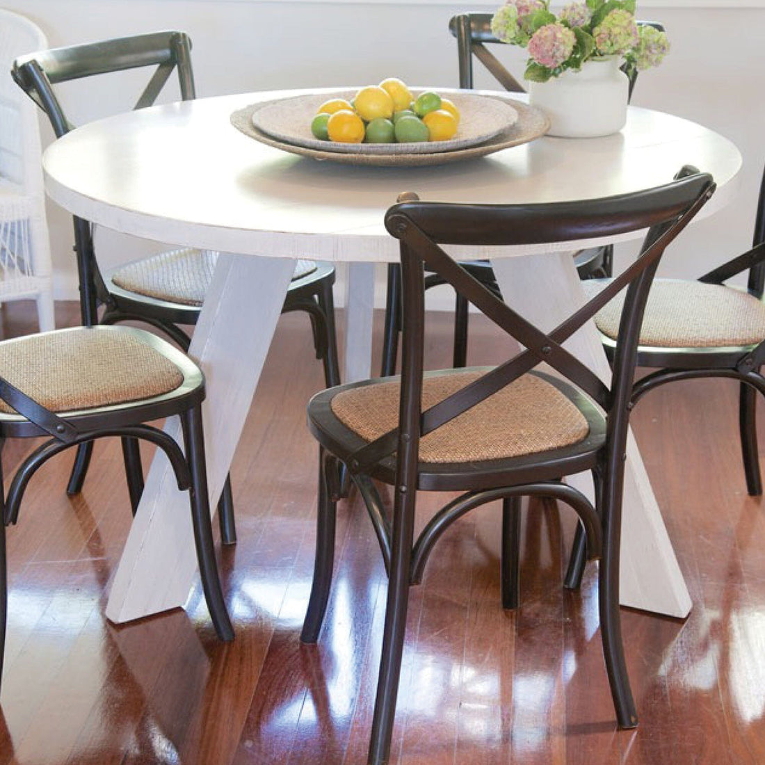 Locally Made Round Dining Table Dining Furniture Beachwood Designs 