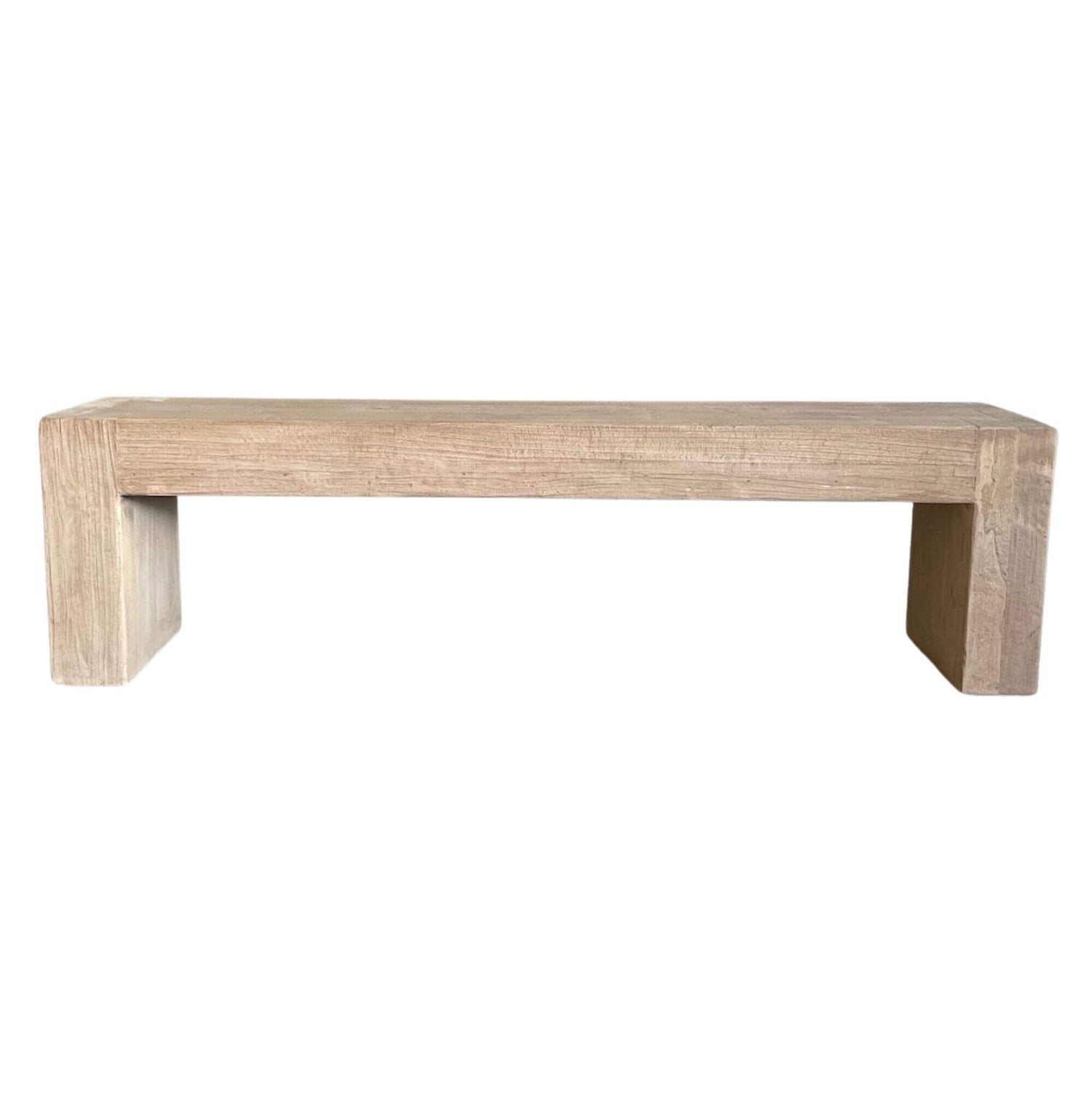 Loft Elm Cubic Bench Seat Dining Furniture Beachwood Designs 