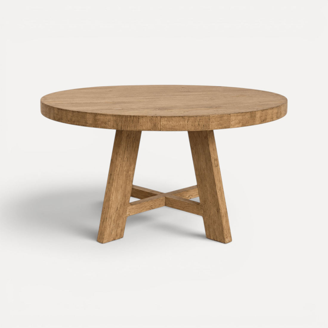 Loft Elm Dining Table - D1200mm Dining Furniture Beachwood Designs 