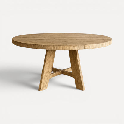 Loft Elm Dining Table - D1500mm Dining Furniture Beachwood Designs 