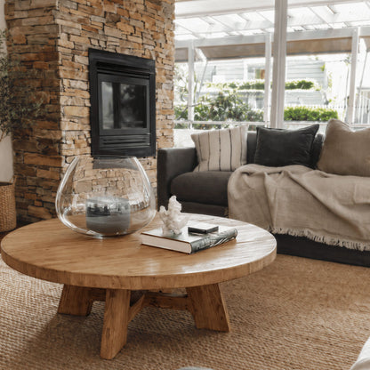 Loft Round Coffee Table - D1200mm Living Furniture Beachwood Designs 