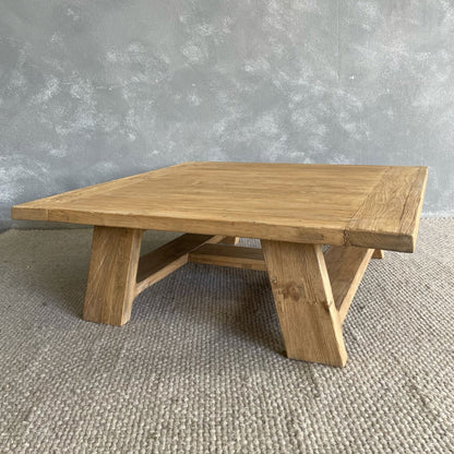Loft Square Elm Coffee Table Living Furniture Beachwood Designs 
