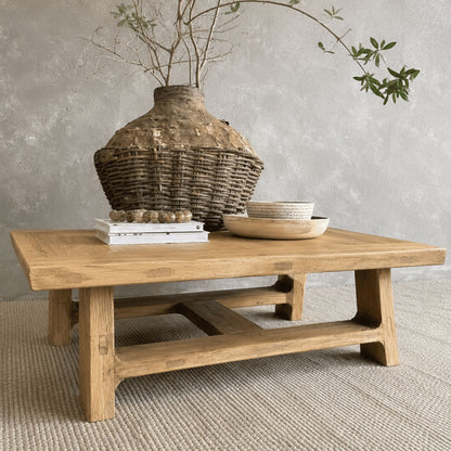 Loft Square Elm Coffee Table Living Furniture Beachwood Designs 