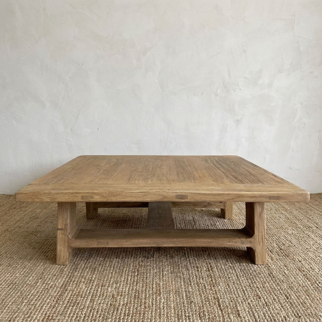 Loft Square Elm Coffee Table Living Furniture Beachwood Designs