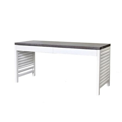 Louvred Desk L1500mm with 2 Drawers Office &amp; Storage Furniture Beachwood Designs 