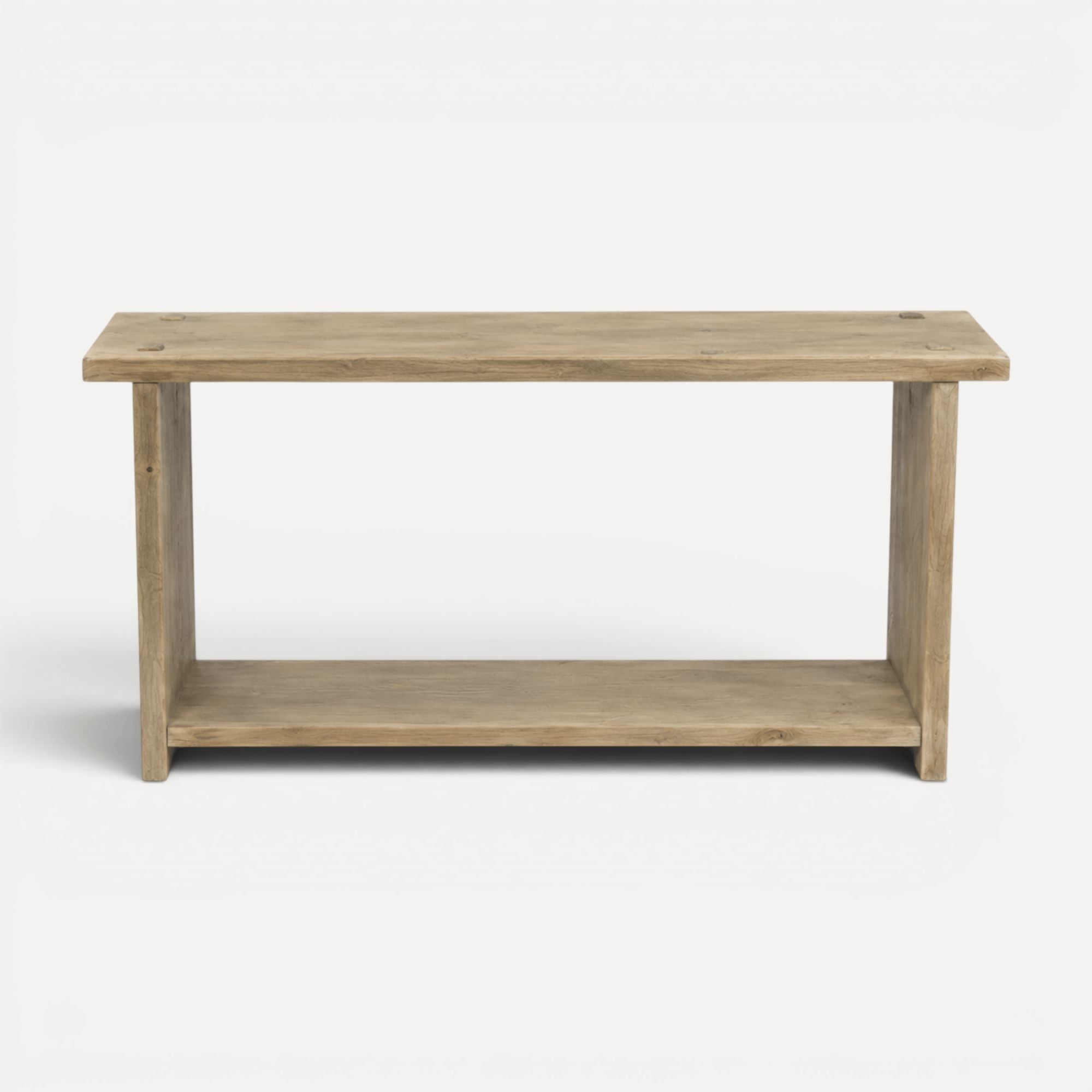 Luna Reclaimed Elm Hall Console L1600mm Living Furniture Beachwood Designs 
