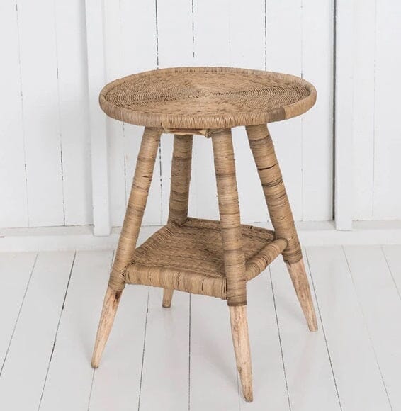 Malawi Round Side Table Living Furniture Beachwood Designs 