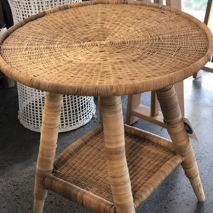 Malawi Round Side Table Living Furniture Beachwood Designs 