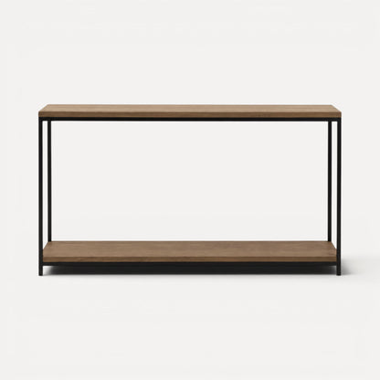 Manhattan Console L1600mm Living Furniture Beachwood Designs Weathered Oak 