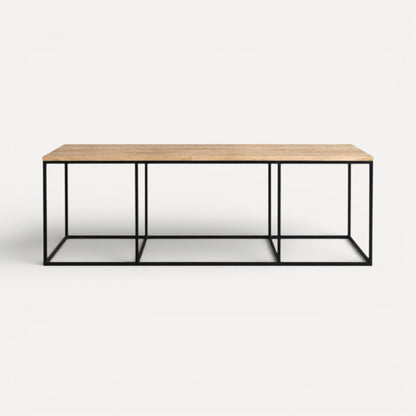 Manhattan Console L1800mm Living Furniture Beachwood Designs Limed Ash 