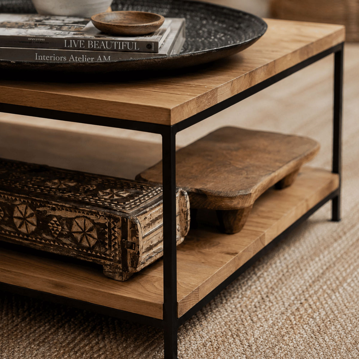 Manhattan Side Table Living Furniture Beachwood Designs 