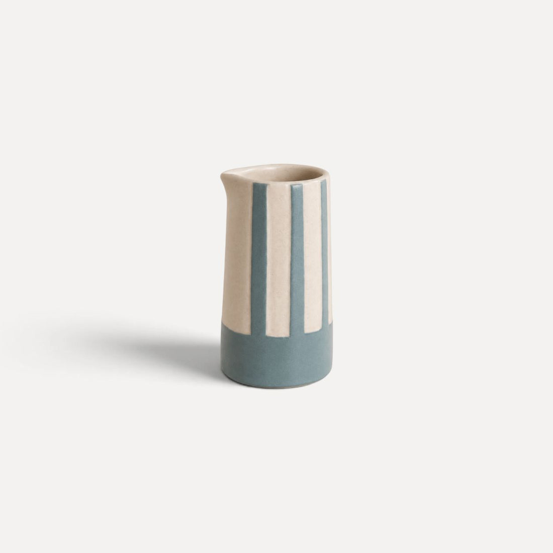 Mini Ceramic Blue Creamer Homewares Beachwood Designs 