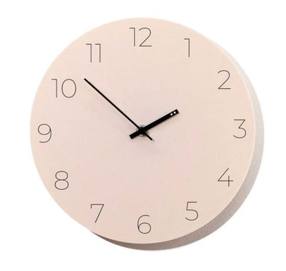 Minimal Clock | Small - 250D Homewares Beachwood Designs Almond 