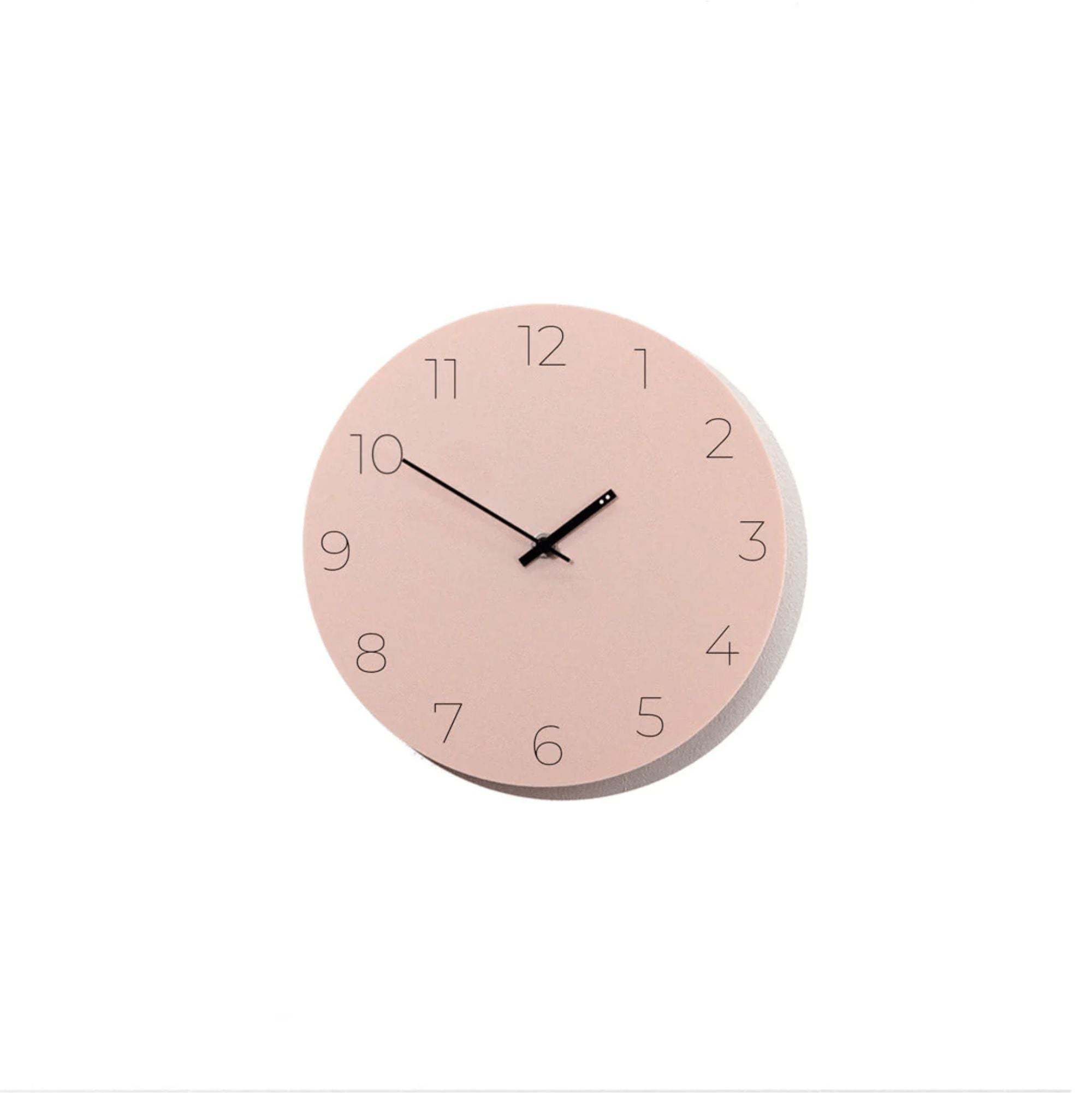 Minimal Clock | Small - 250D Homewares Beachwood Designs Blush 