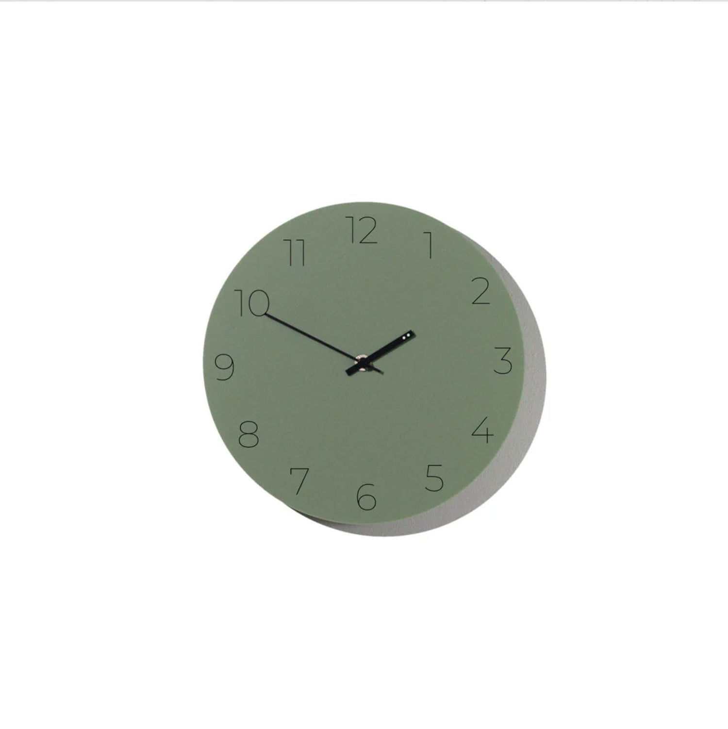 Minimal Clock | Small - 250D Homewares Beachwood Designs Olive 