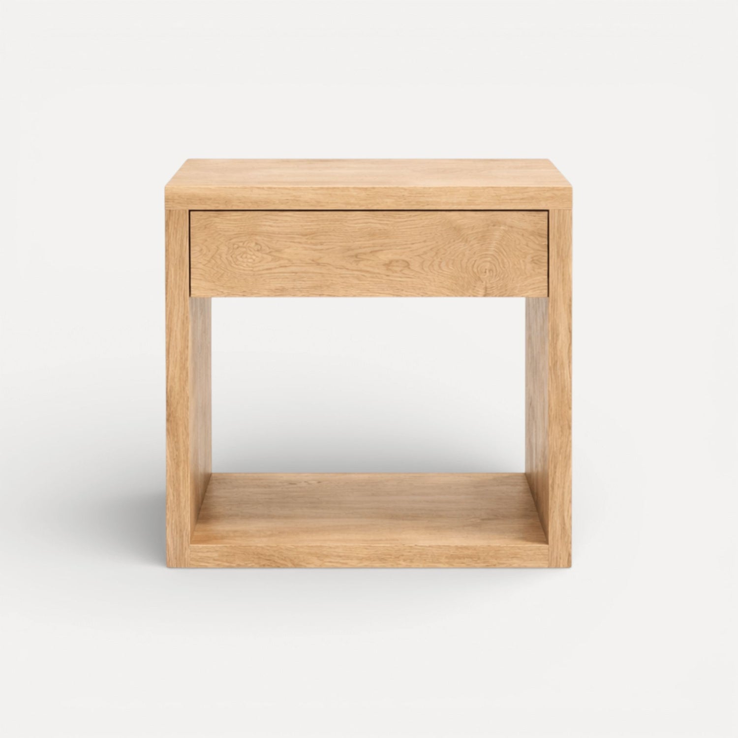 Modern Bedside L600mm - 1 Drawer Bedroom Furniture Beachwood Designs 