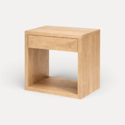 Modern Bedside L600mm - 1 Drawer Bedroom Furniture Beachwood Designs 