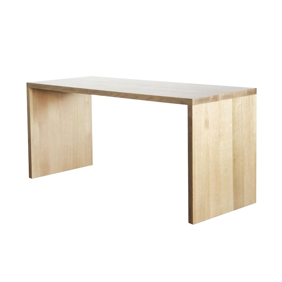 Modern Desk L1200mm Office &amp; Storage Furniture Beachwood Designs Limed Ash 