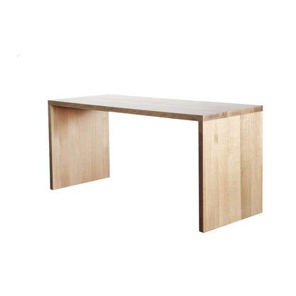 Modern Desk L1700mm Office &amp; Storage Furniture Beachwood Designs Natural Oak 