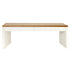 Modern Desk with 2 Drawers L1500mm Office & Storage Furniture Beachwood Designs White & Weathered Oak 