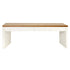 Modern Desk with 2 Drawers L1500mm Office & Storage Furniture Beachwood Designs White & Weathered Oak 