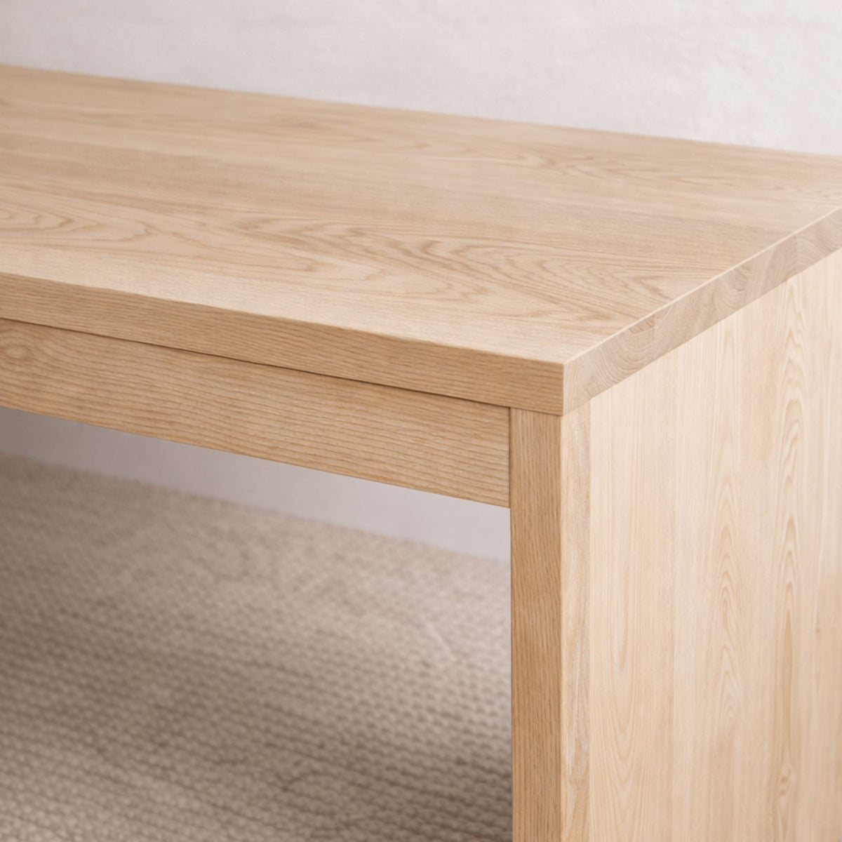 Modern Desk with 3 Drawers L2000mm Office &amp; Storage Furniture Beachwood Designs 