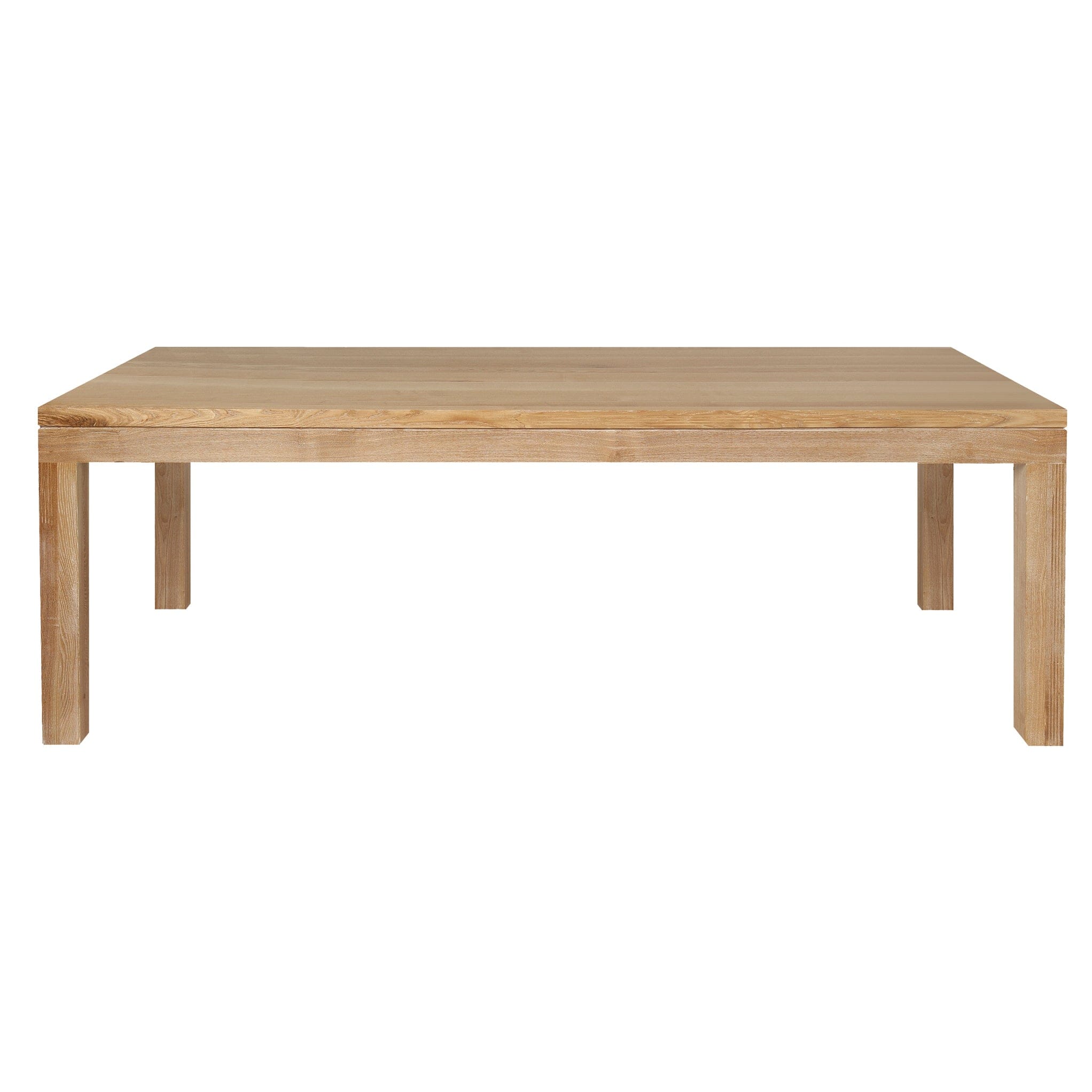 Modern Dining Table L2100mm Dining Furniture Beachwood Designs Limed Ash 