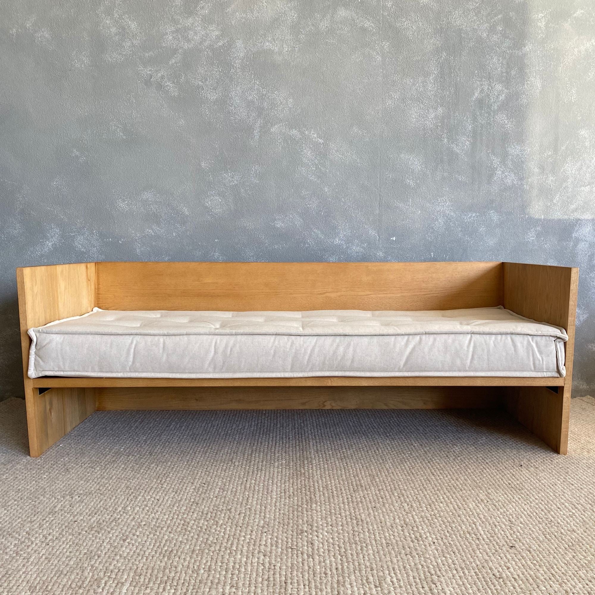 Modern Oak Daybed Living Furniture Beachwood Designs 