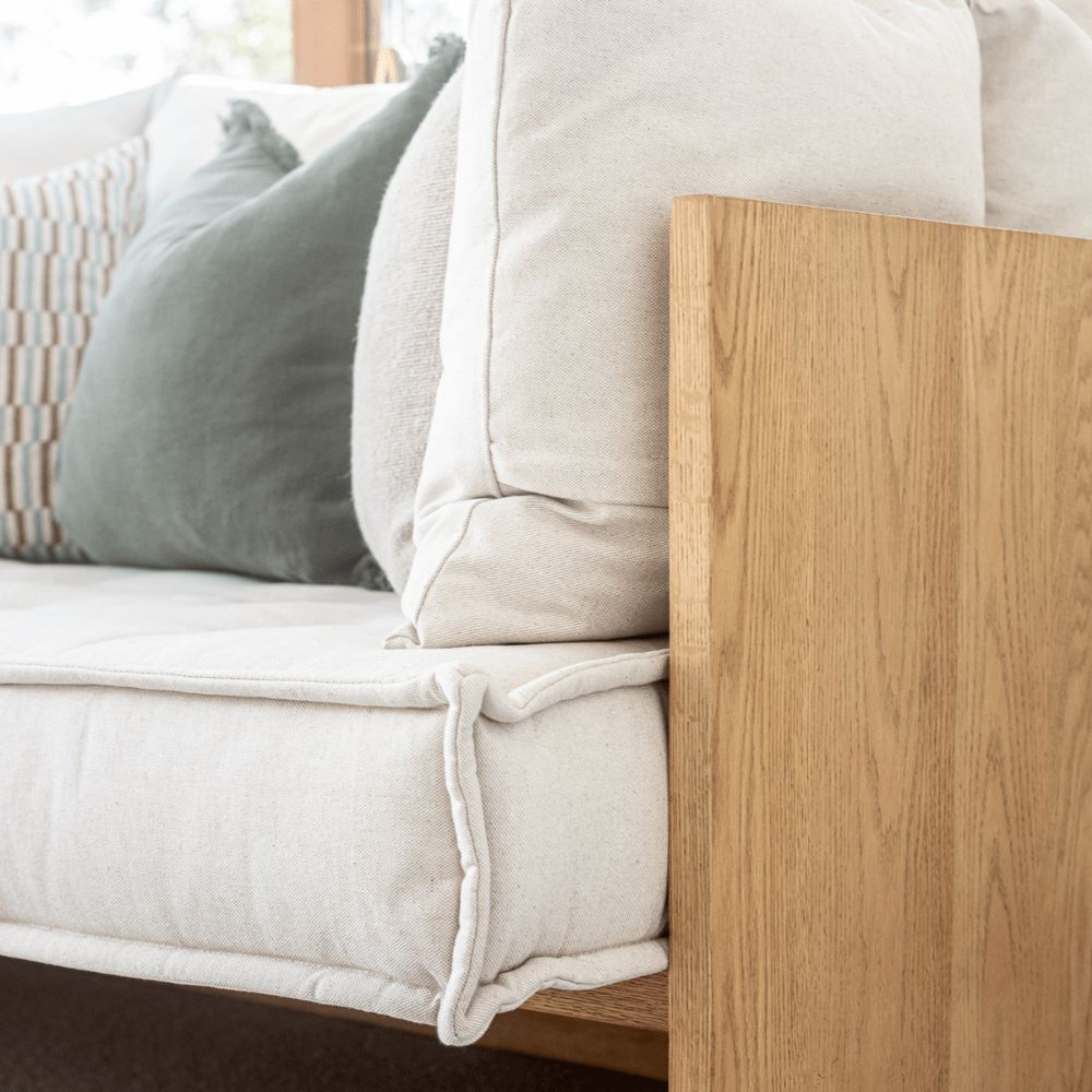 Modern Oak Daybed Living Furniture Beachwood Designs 