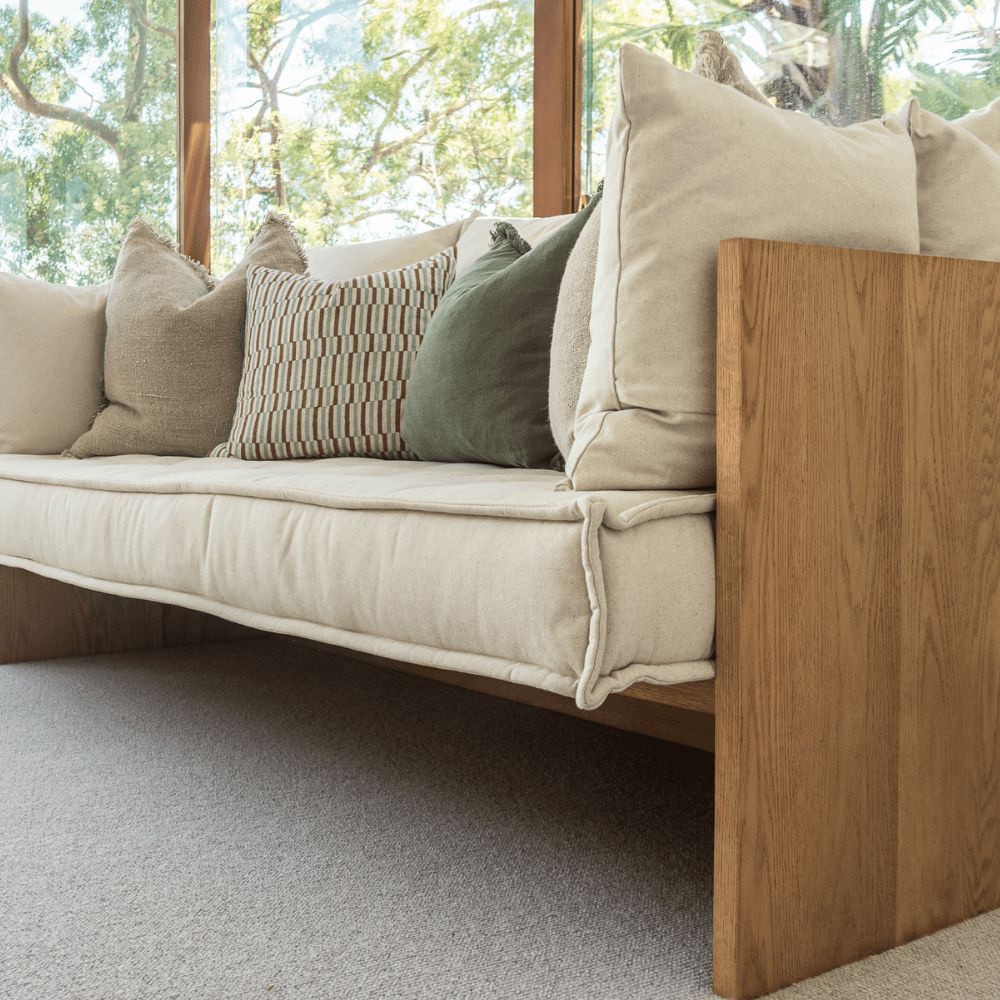 Modern Oak Daybed Living Furniture Beachwood Designs 