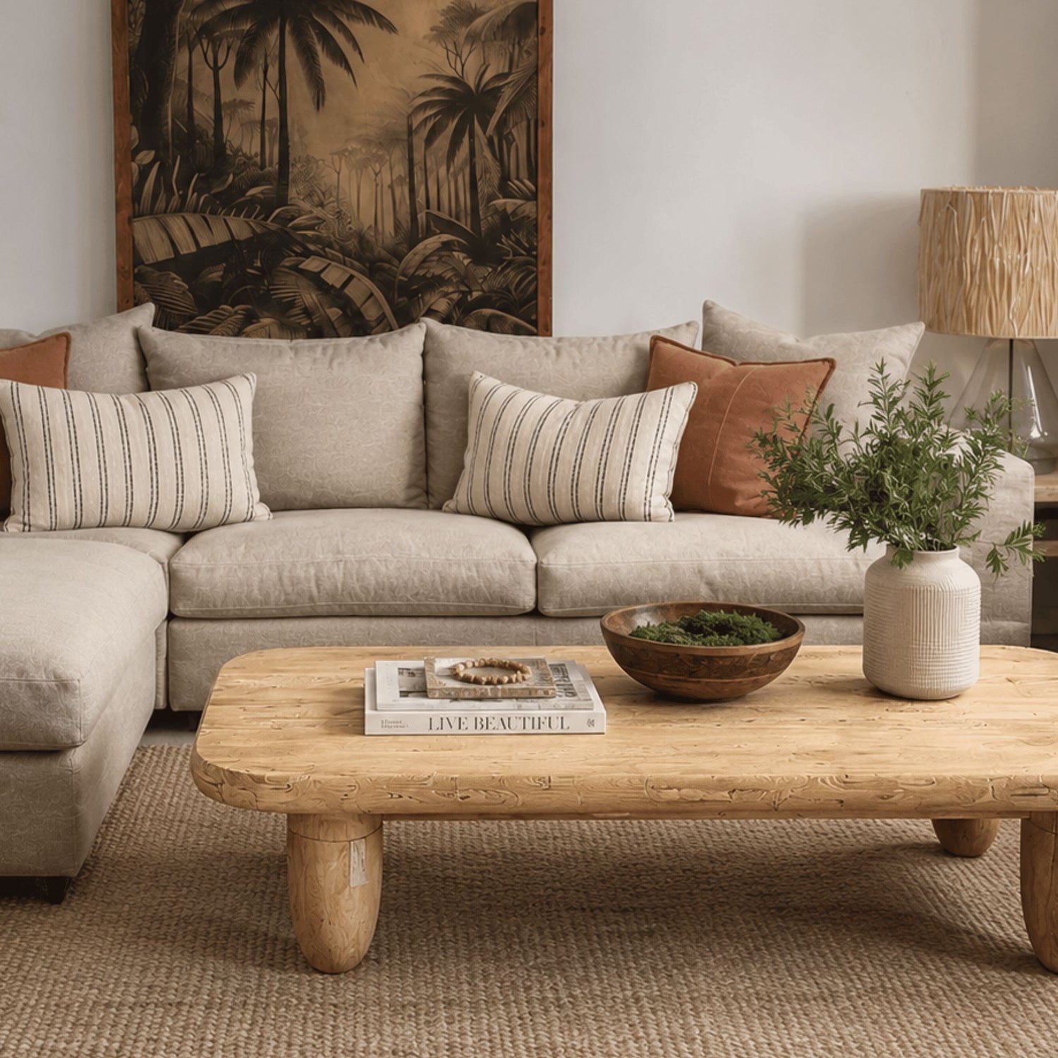 Naga Carved Coffee Table Living Furniture Beachwood Designs 