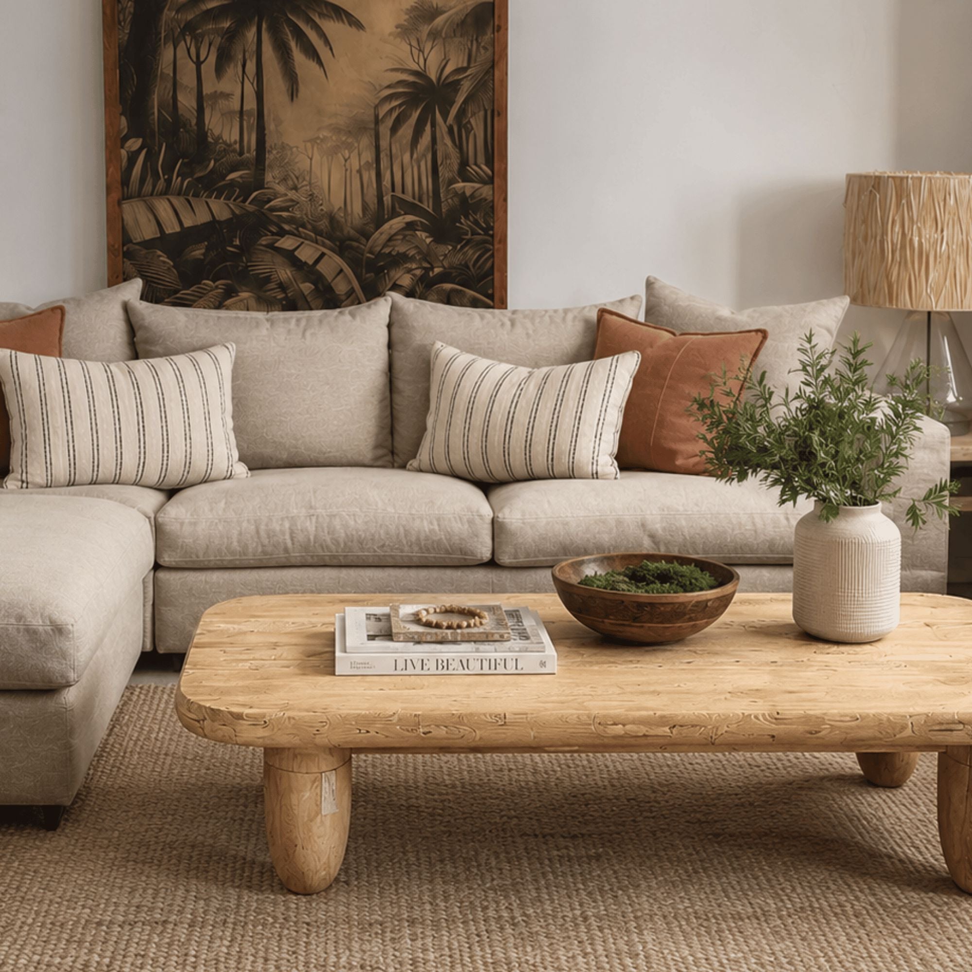 Naga Carved Coffee Table Living Furniture Beachwood Designs 