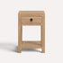 Narrow Elm Bedside Table L400mm Bedroom Furniture Beachwood Designs