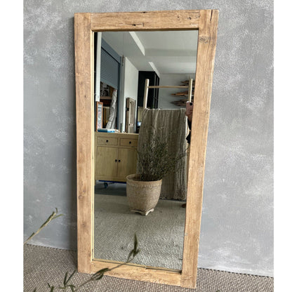 Natural Elm Mirror - 1000H x 2000W Homewares Beachwood Designs 