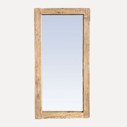 Natural Elm Mirror - 1800H x 900W Homewares Beachwood Designs 