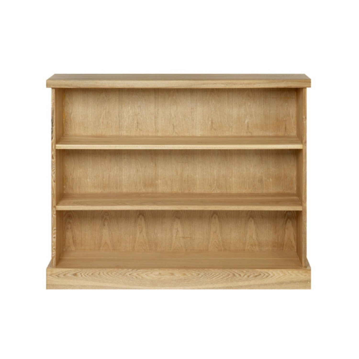 Newport 3-Shelf Bookcase Office &amp; Storage Furniture Beachwood Designs Limed Ash 