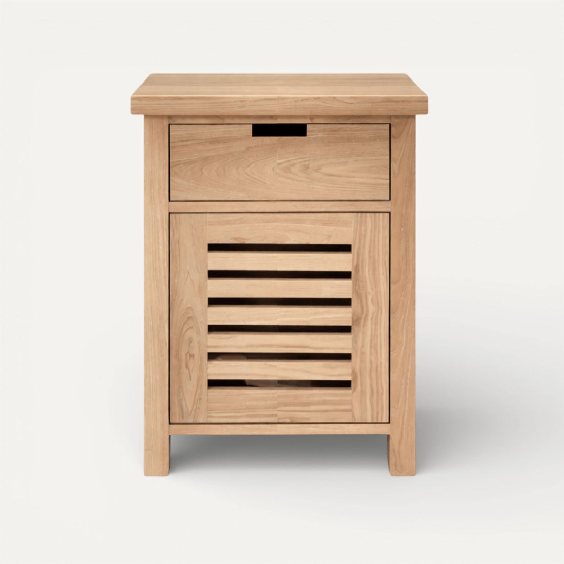 Newport Bedside L450mm - 1 Drawer Bedroom Furniture Beachwood Designs 