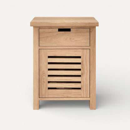 Newport Bedside L450mm - 1 Drawer Bedroom Furniture Beachwood Designs 