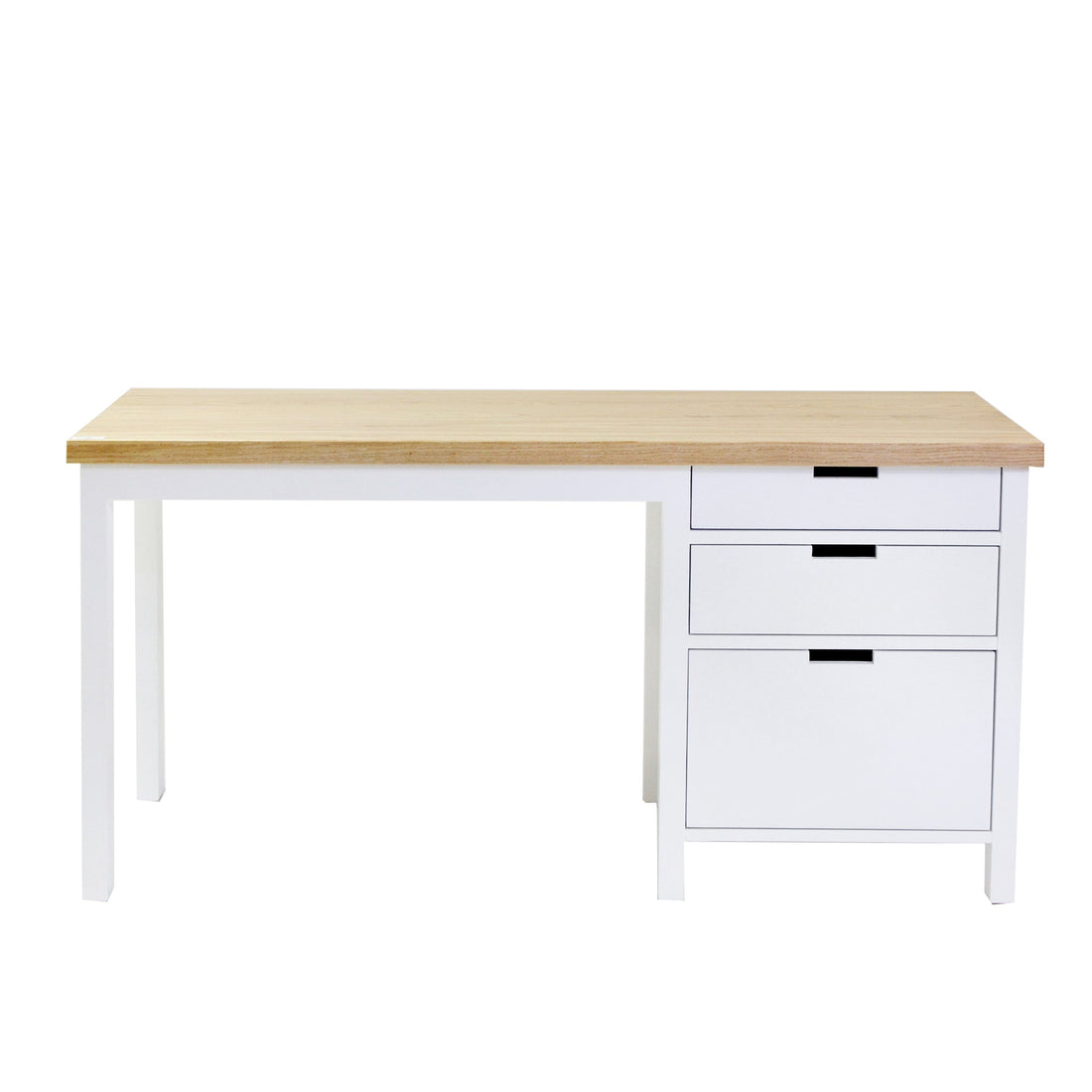 Newport Desk L1500mm with 3 Drawers Office &amp; Storage Furniture Beachwood Designs 