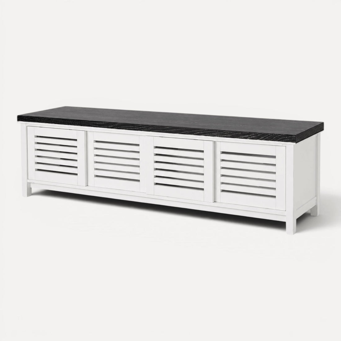 Newport Media Unit L2000mm Living Furniture Beachwood Designs 