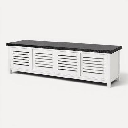 Newport Media Unit L2000mm Living Furniture Beachwood Designs 