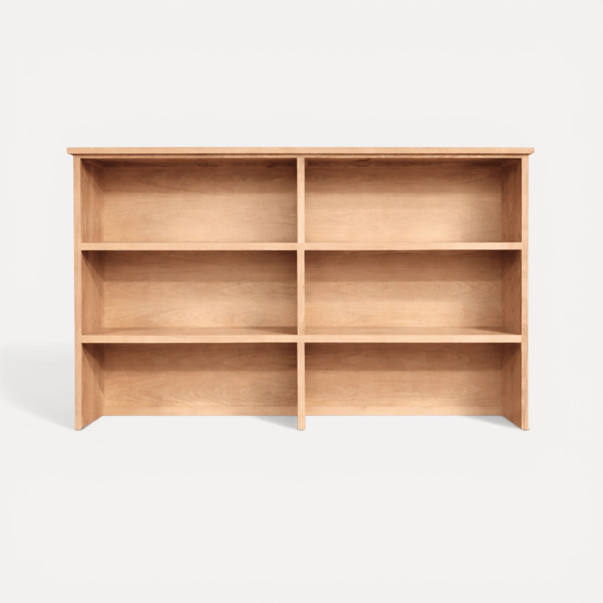 Newport Shelving Hutch L 2000mm Office &amp; Storage Furniture Beachwood Designs Limed Ash 