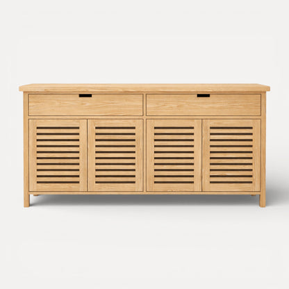 Newport Sideboard L2000mm Living Furniture Beachwood Designs Limed Ash 