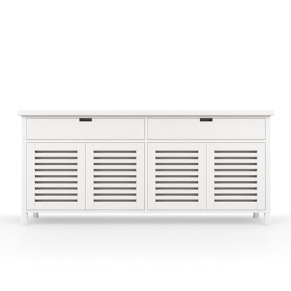 Newport Sideboard L2000mm Living Furniture Beachwood Designs White 