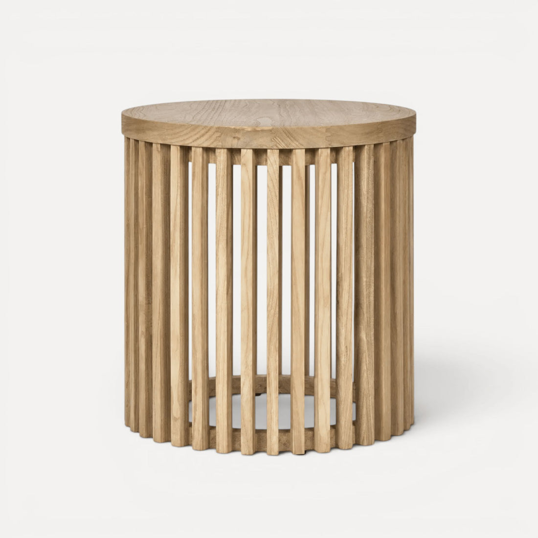 Noosa Fluted Side Table Living Furniture Beachwood Designs 