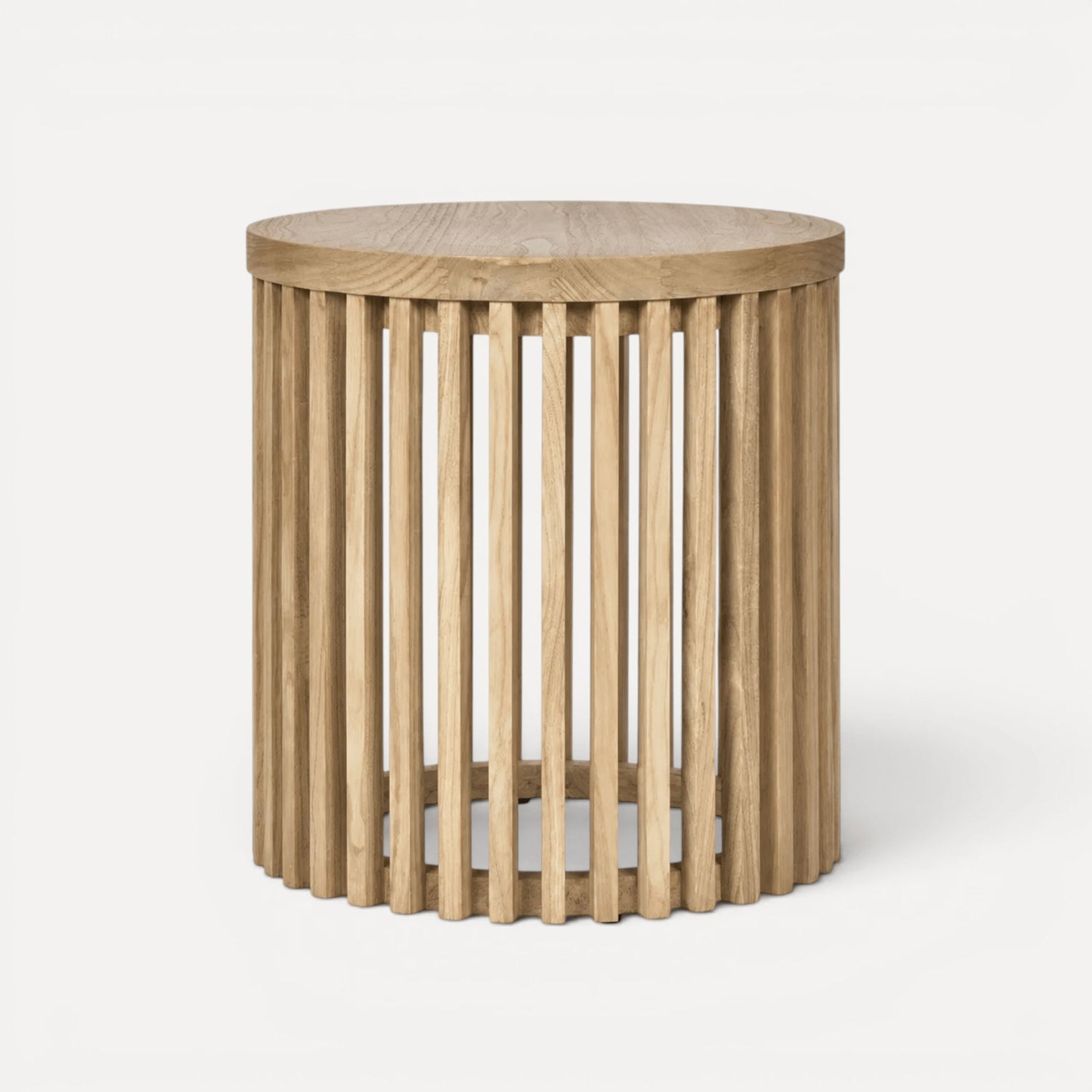 Noosa Fluted Side Table Living Furniture Beachwood Designs 