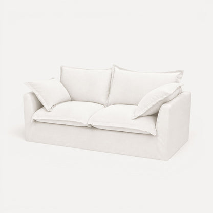 Noosa Sofa - 2 Seater Living Furniture Beachwood Designs Urban Snow 